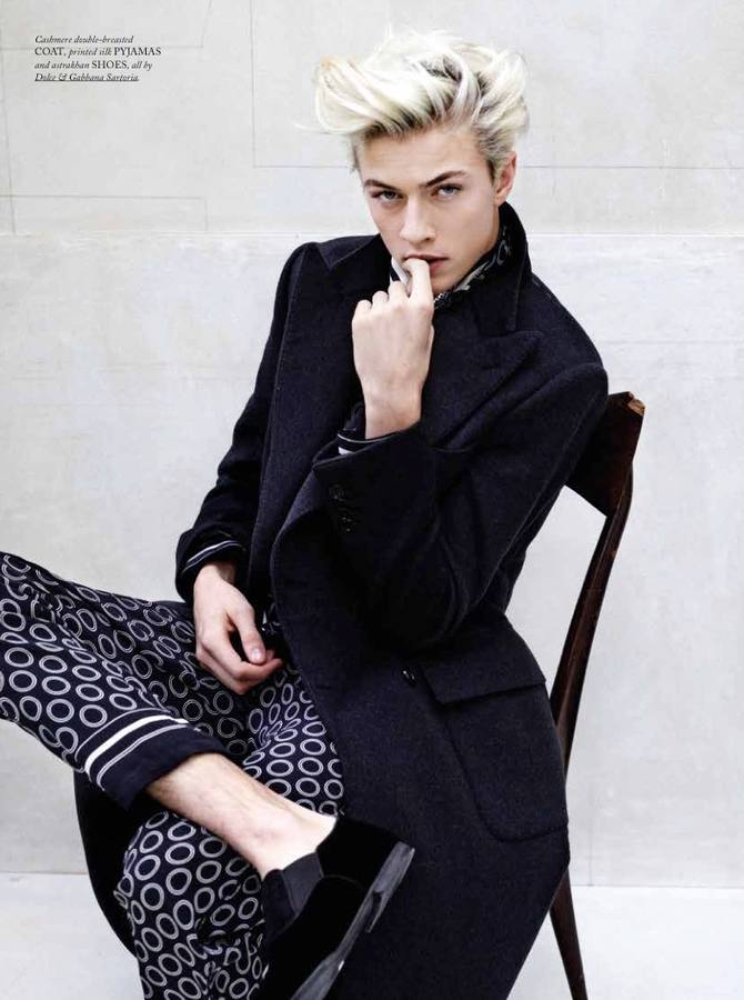 Lucky Blue Smith, el joven de 17 años que arrasa en las pasarelas y las redes sociales