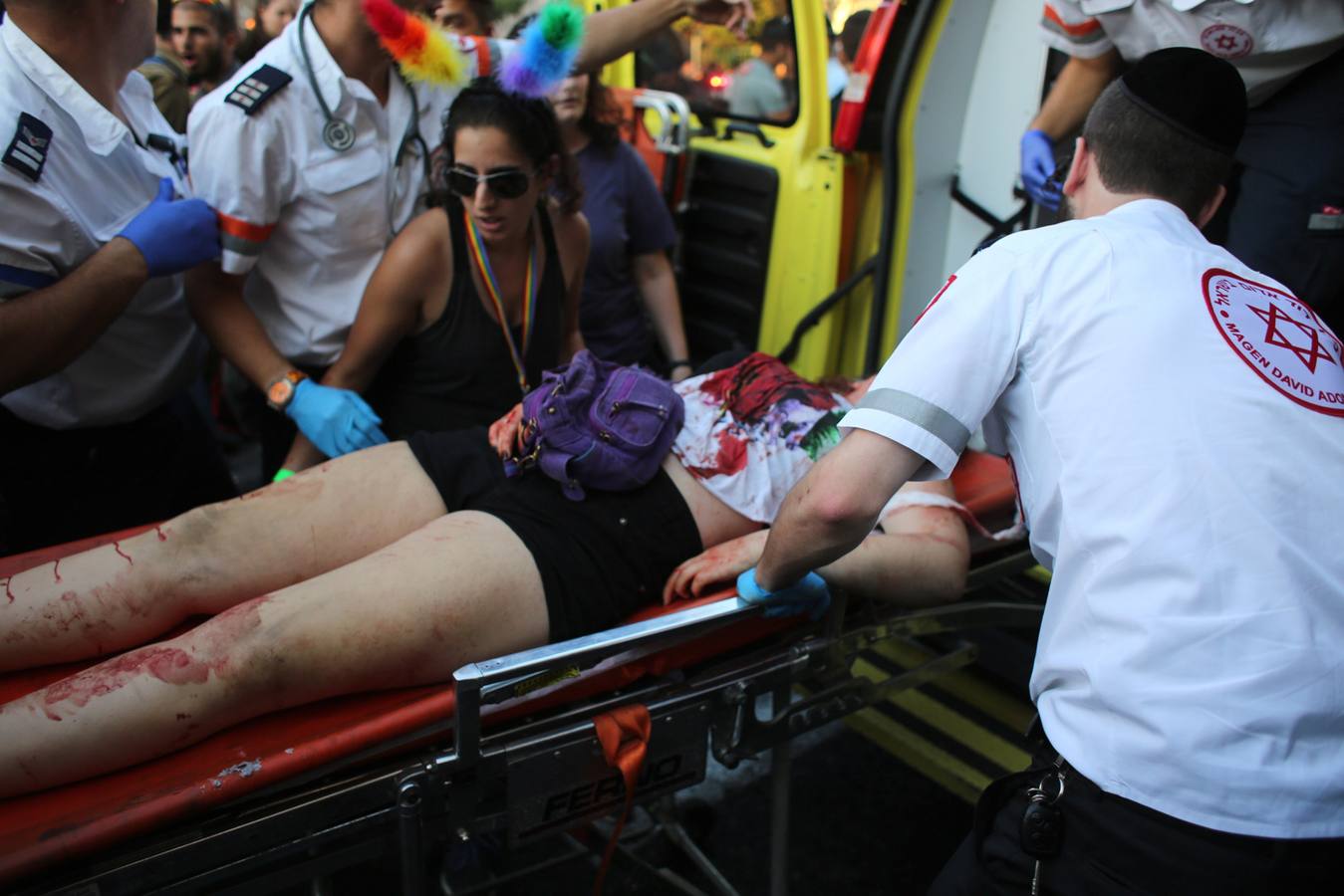 Seis heridos en un ataque durante la marcha del orgullo gay en Jerusalén