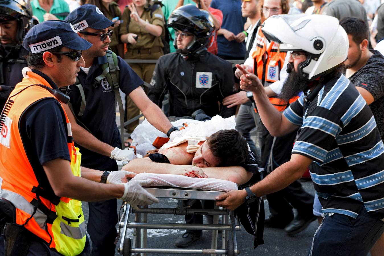 Seis heridos en un ataque durante la marcha del orgullo gay en Jerusalén