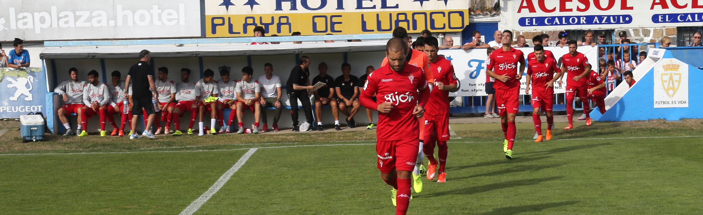 Las mejores imágenes del Sporting - Almería