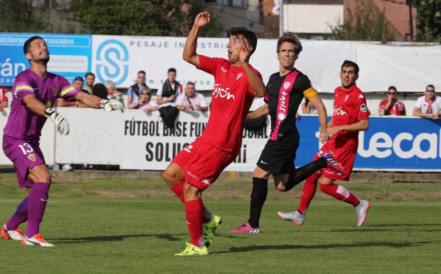 Las mejores imágenes del Sporting - Almería