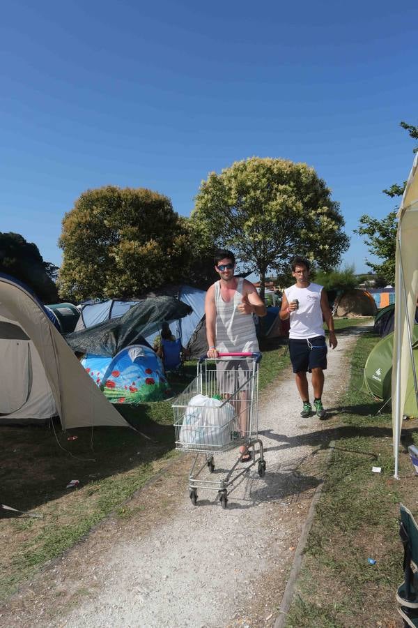 El campamento de los selleros