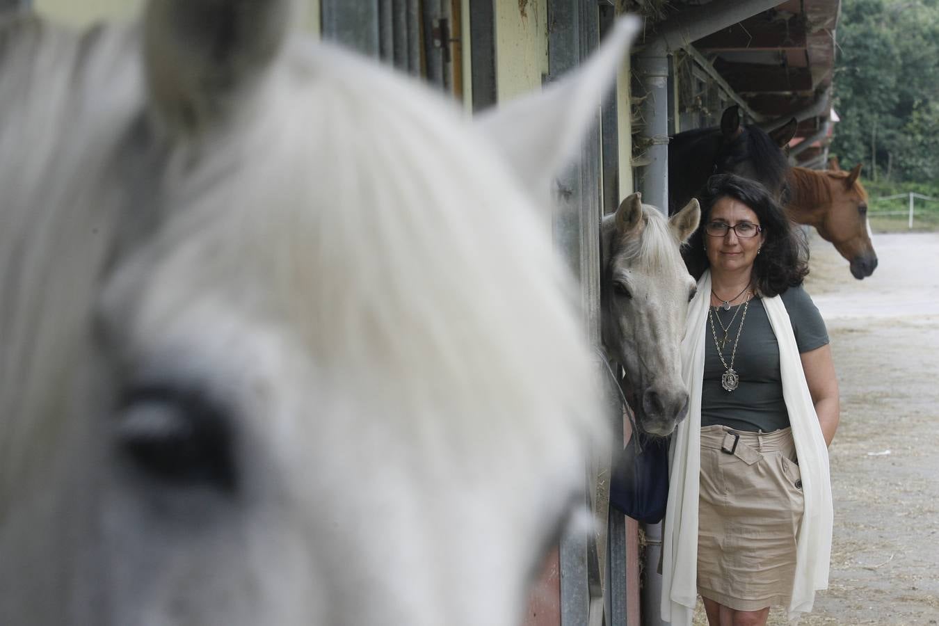 Hipoterapia en El Asturcón