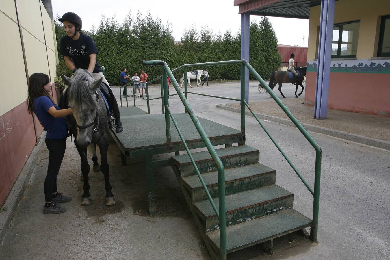 Hipoterapia en El Asturcón