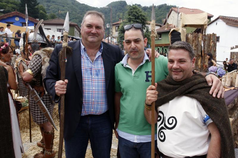 Astures y romanos se enfrentan en la batalla de Carabanzo