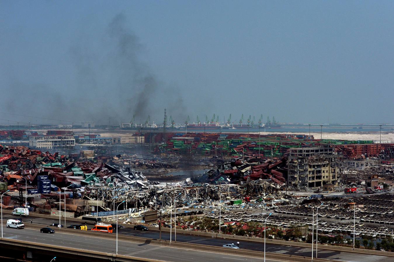 Dolor, rabia y desolación por Tianjin