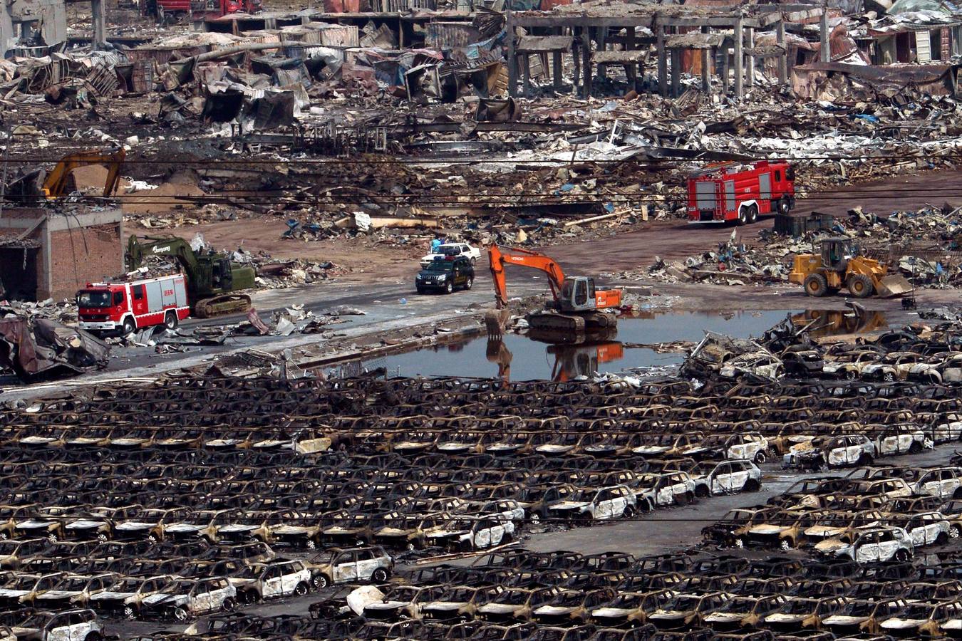 Dolor, rabia y desolación por Tianjin