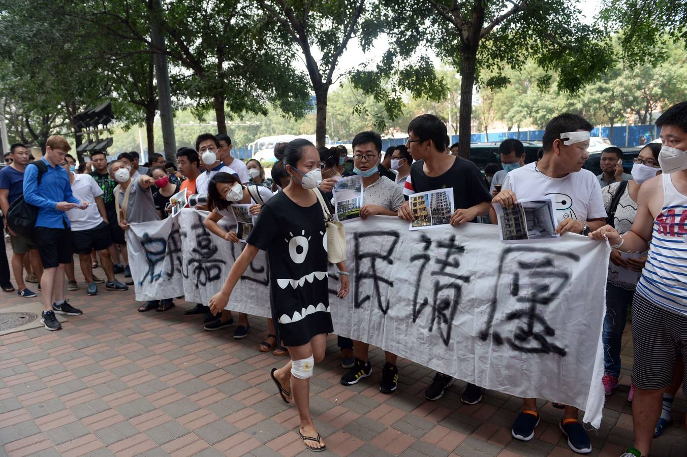 Dolor, rabia y desolación por Tianjin