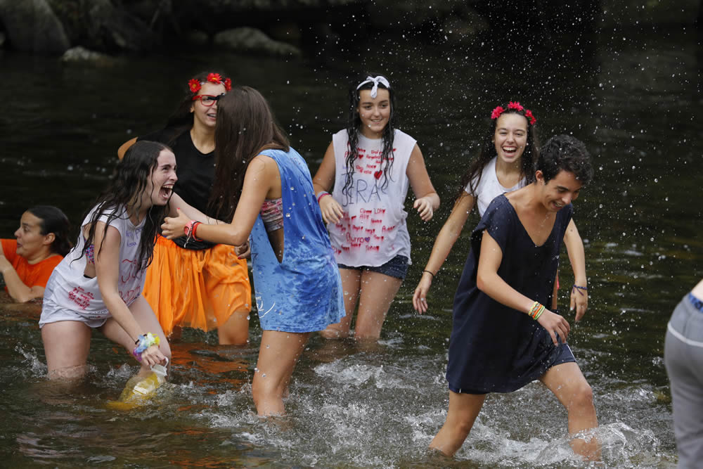 Juvenil fin de fiesta en Laviana