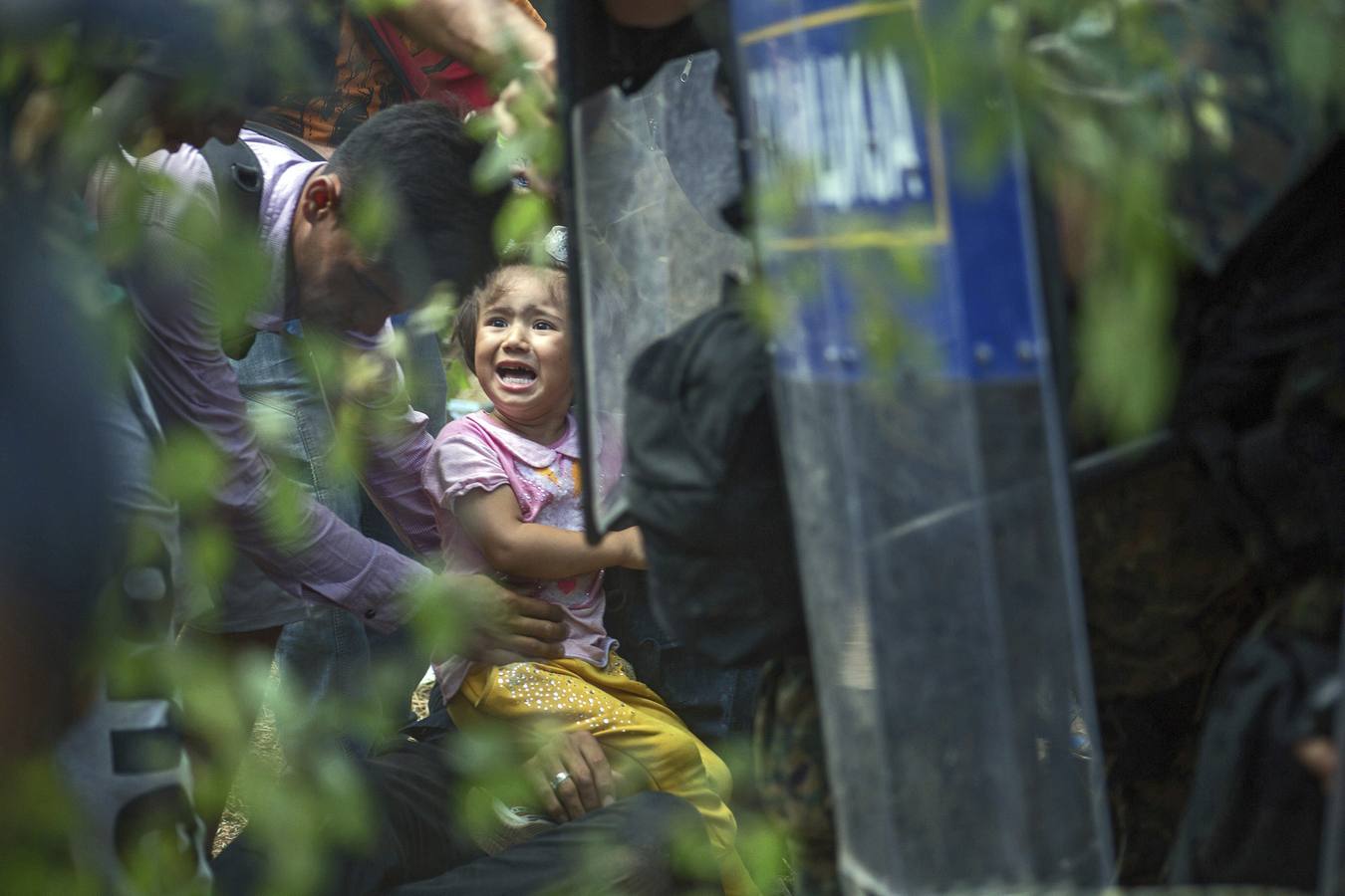 Catástrofe humanitaria en la frontera entre Grecia y Macedonia