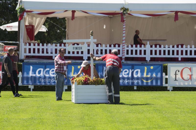 Todo listo para el Concurso Hípico de Gijón