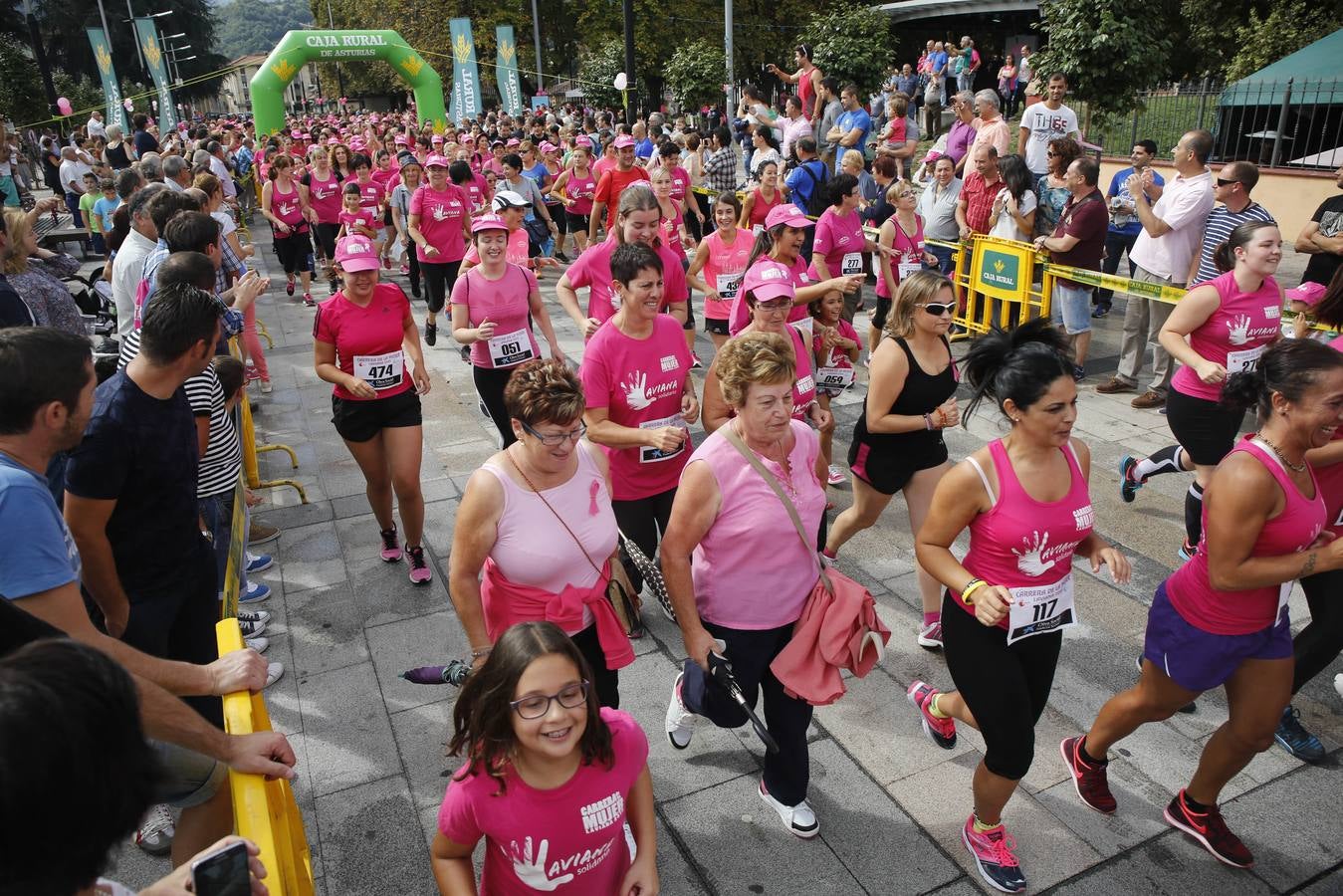 La Carrera de la Mujer en Laviana, en imágenes