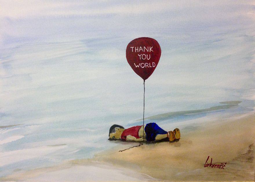 El homenaje a Aylan de artistas de todo el mundo