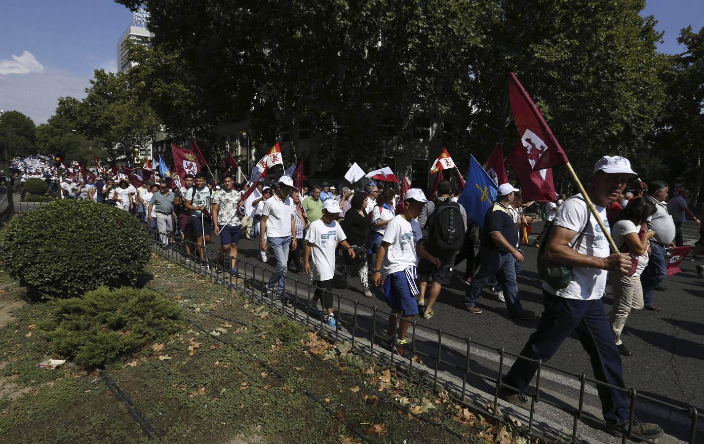 Marcha blanca por el futuro del sector lácteo