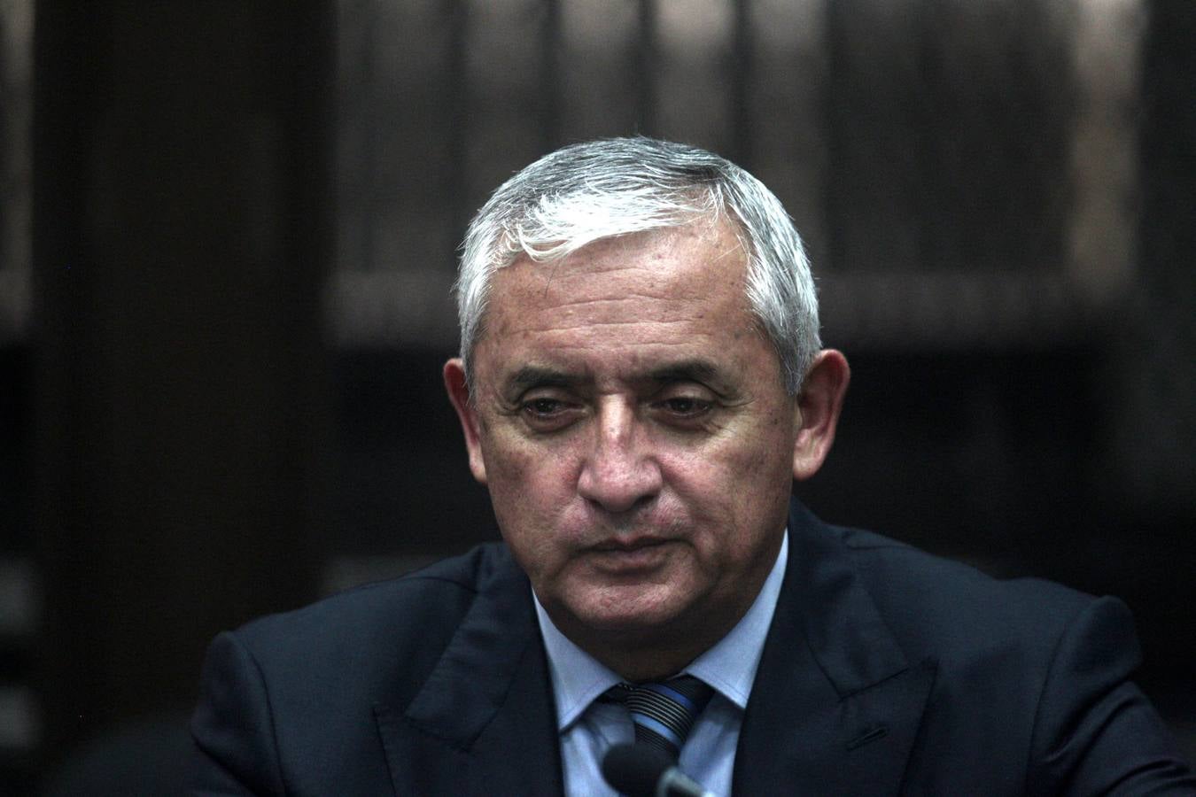 El expresidente guatemalteco Otto Pérez, encarcelado