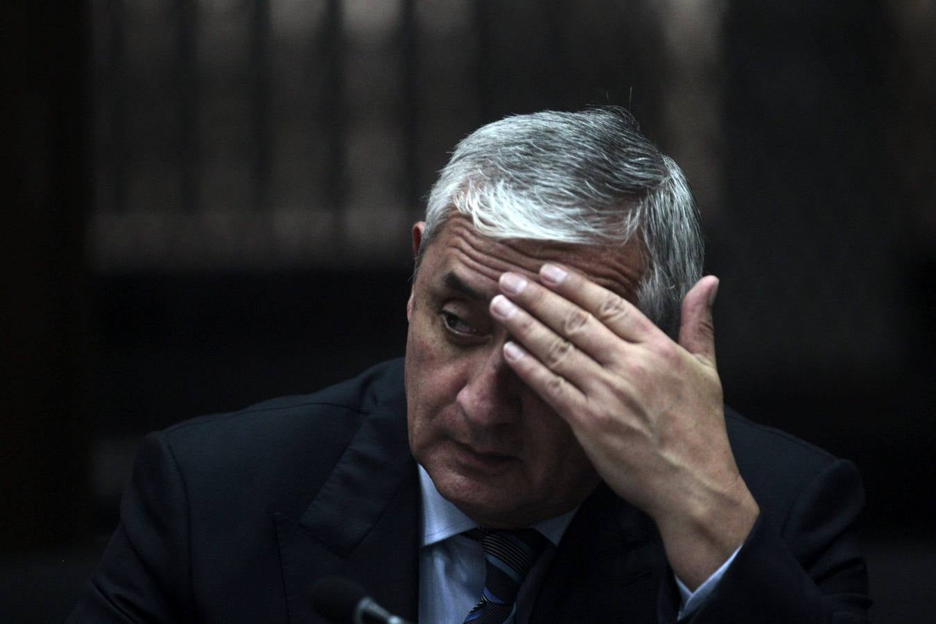 El expresidente guatemalteco Otto Pérez, encarcelado