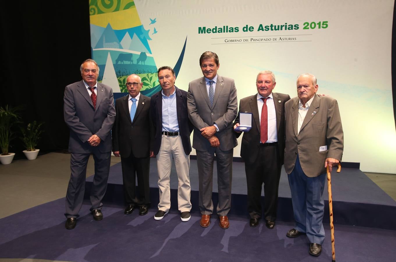 Entrega de las Medallas de Asturias 2015