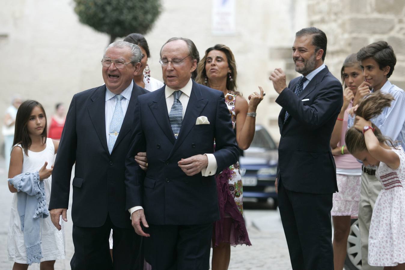 Ceremonia de nombramiento del empresario José María Ruiz-Mateos como Hijo Predilecto de Rota en 2006.