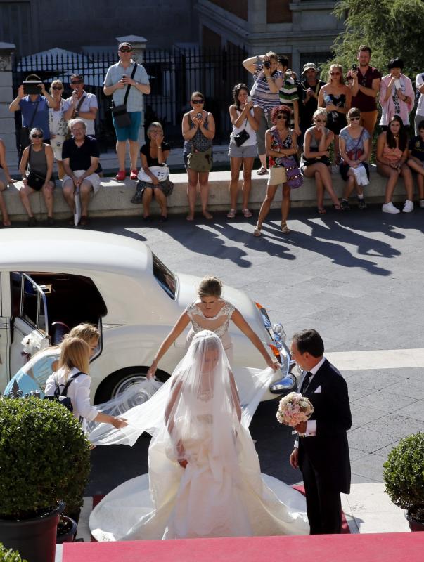Boda del hijo mayor de Vicente del Bosque