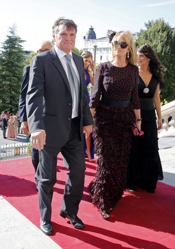 Boda del hijo mayor de Vicente del Bosque