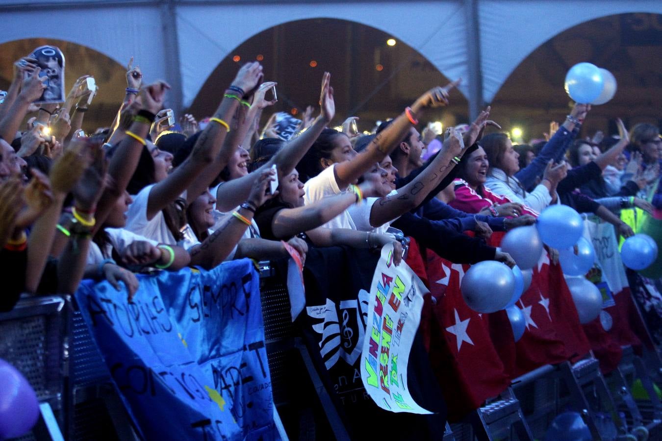 Concierto de Pablo Alborán en las fiestas de San Mateo de Oviedo