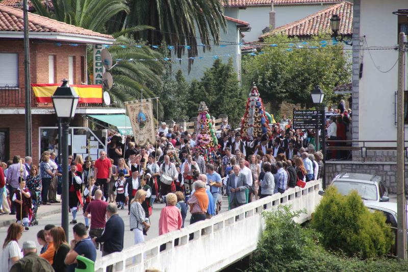 Procesión del Cristo en Nueva de Llanes