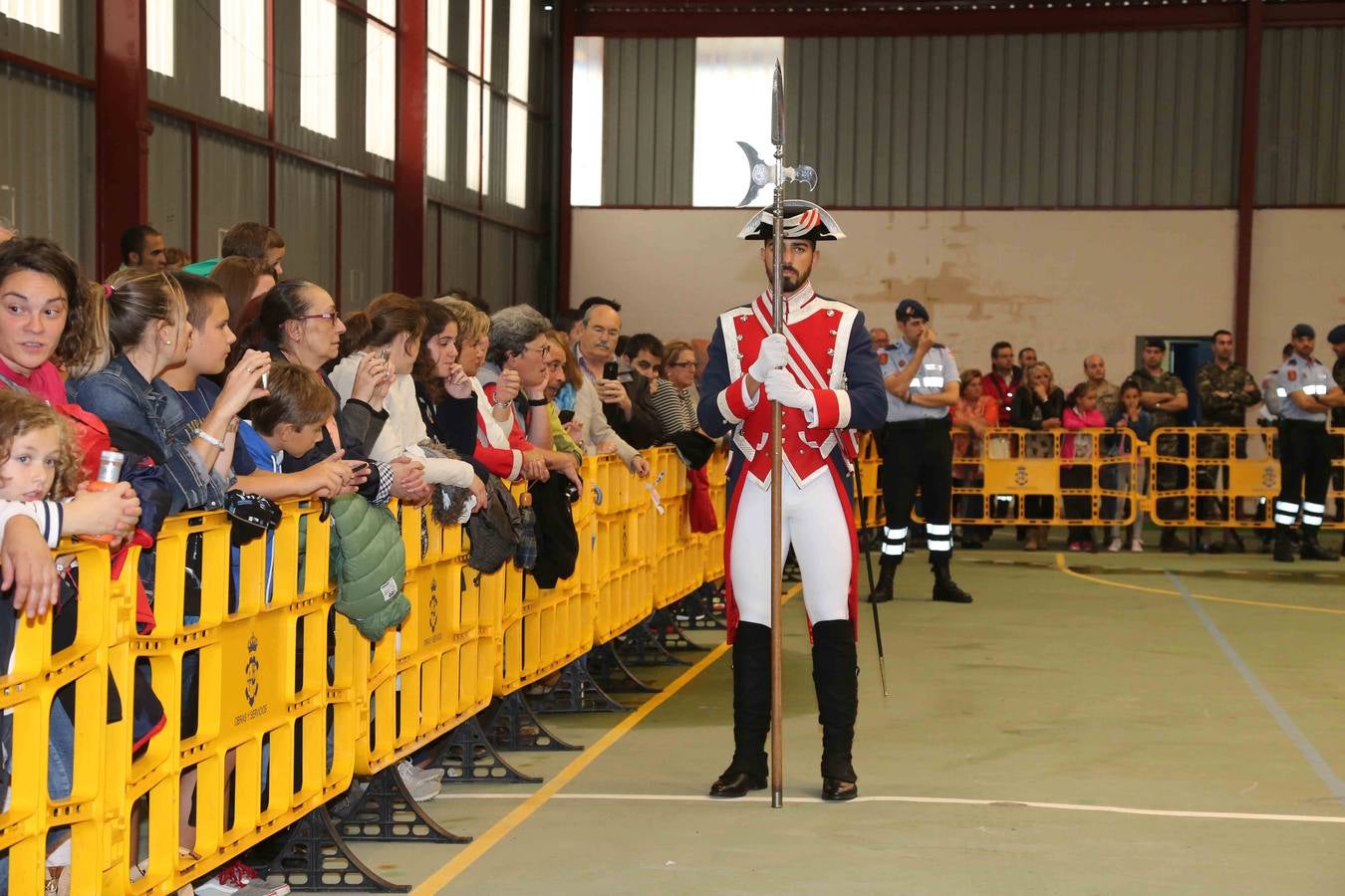 La Guardia Real Española, de maniobras en Asturias