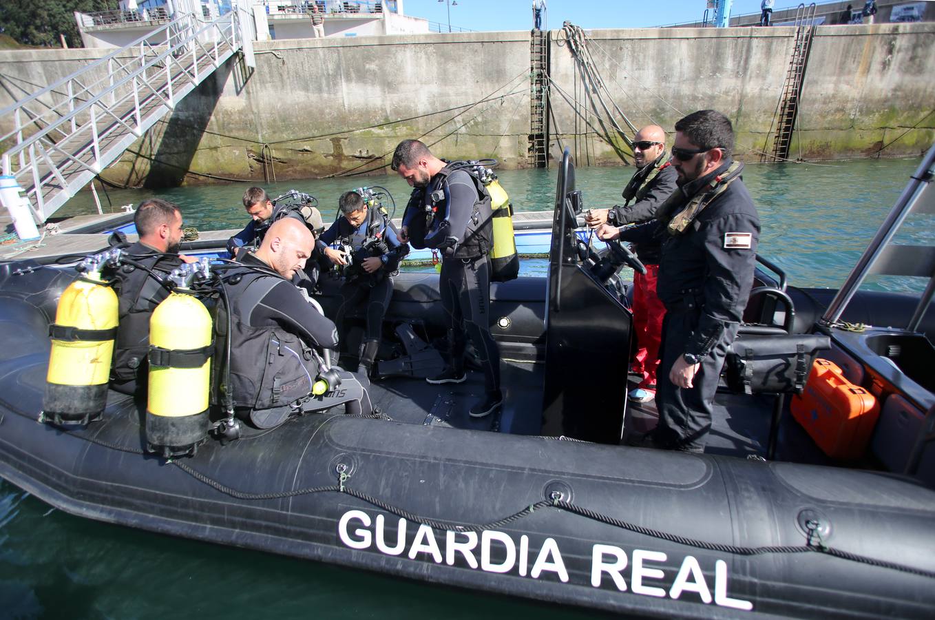 La Guardia Real Española, de maniobras en Asturias