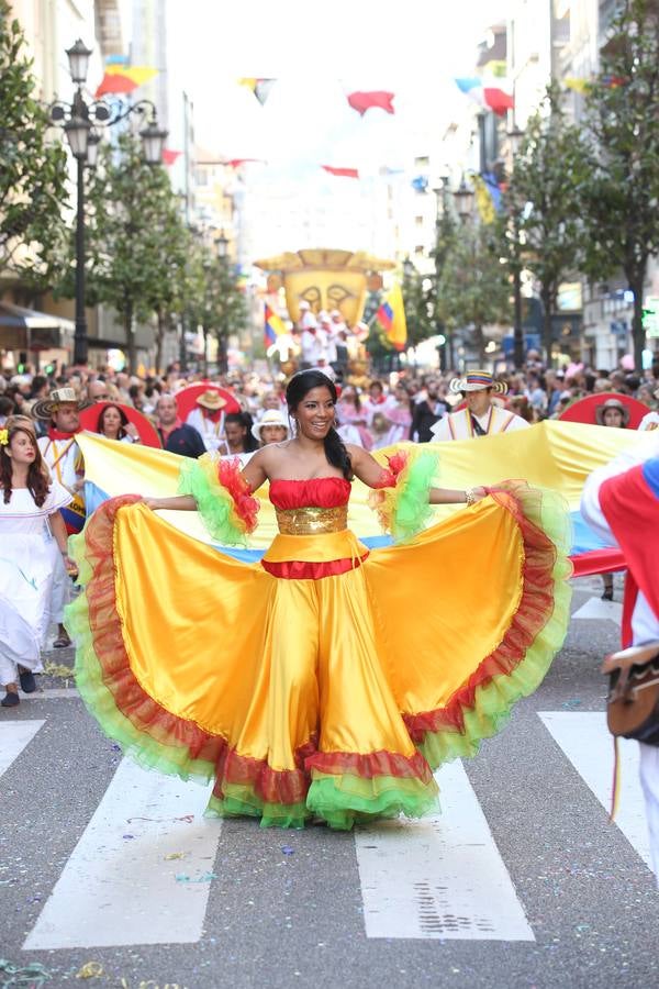 Desfile del Día de América en Aturias
