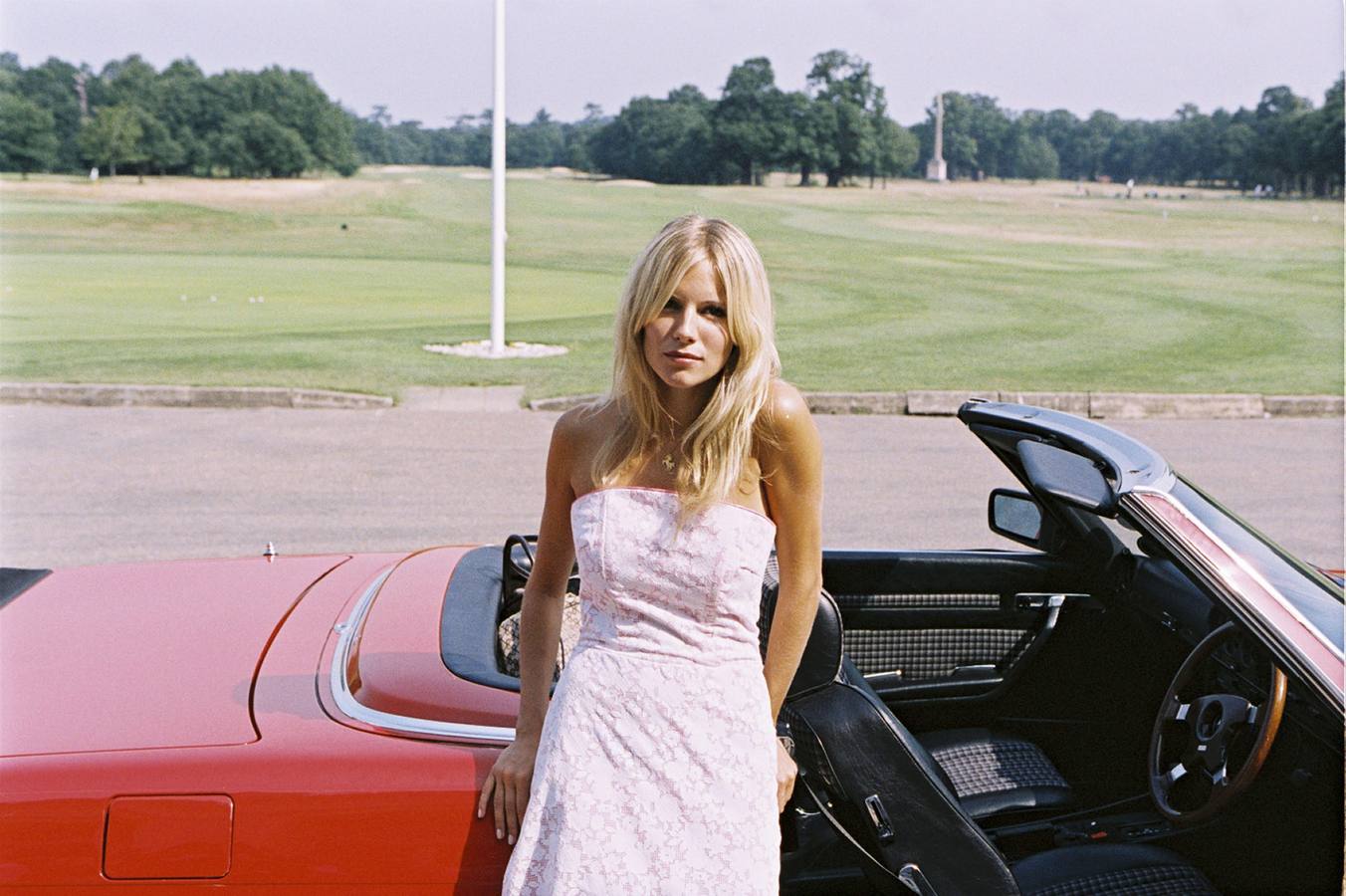 La actriz y modelo Sienna Miller, un icono de la moda