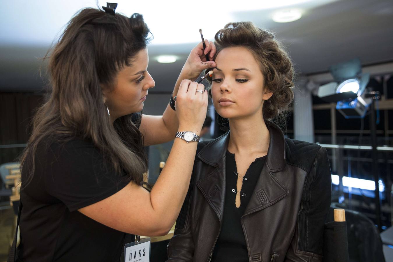 El backstage de las grandes pasarelas