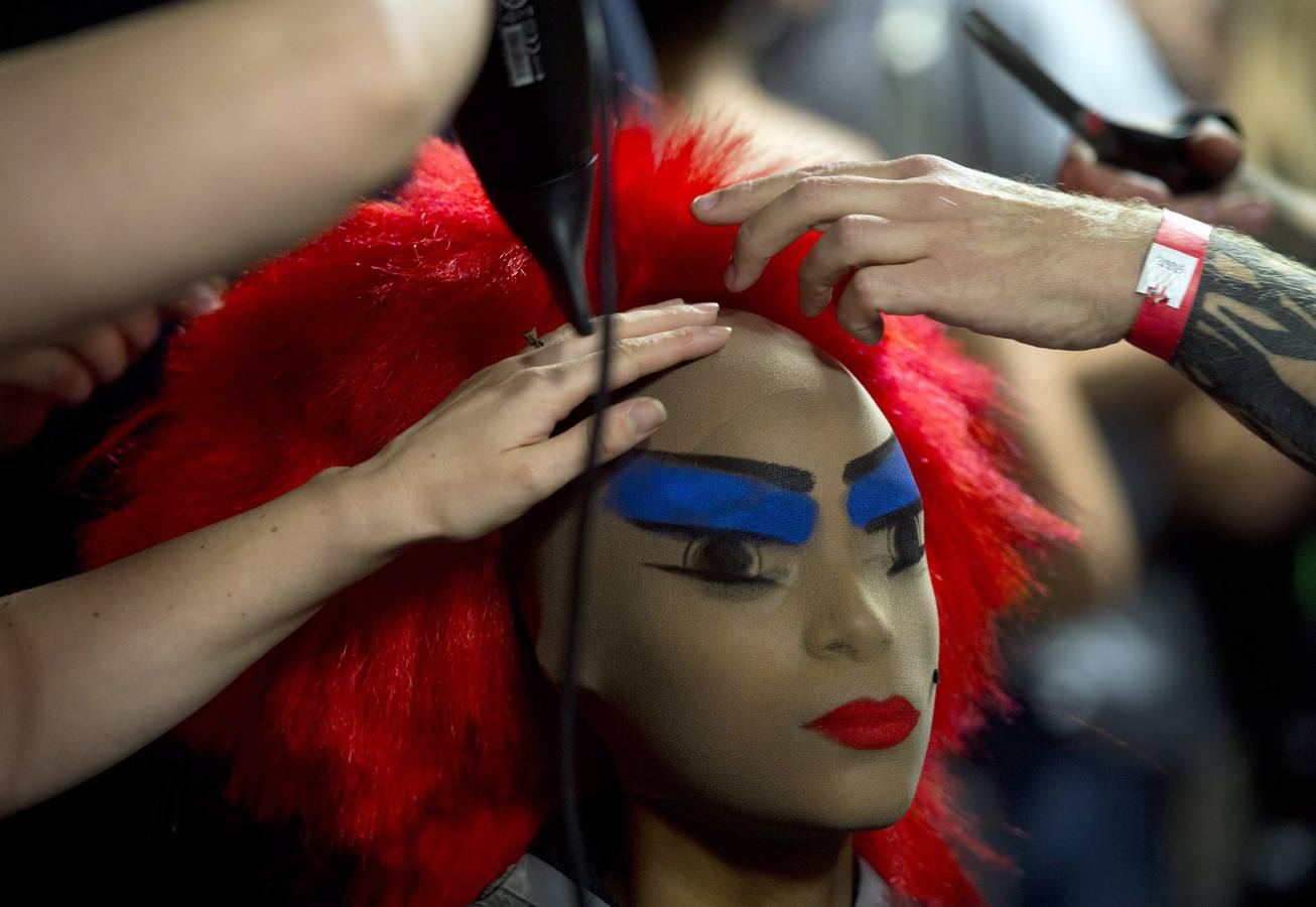 El backstage de las grandes pasarelas