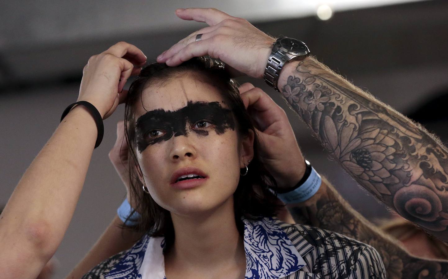 El backstage de las grandes pasarelas