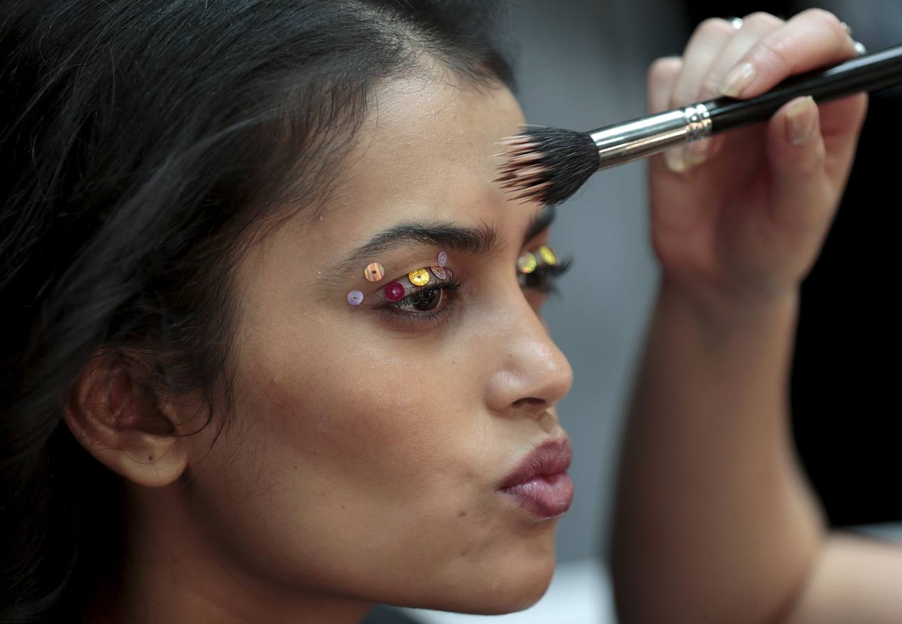 El backstage de las grandes pasarelas