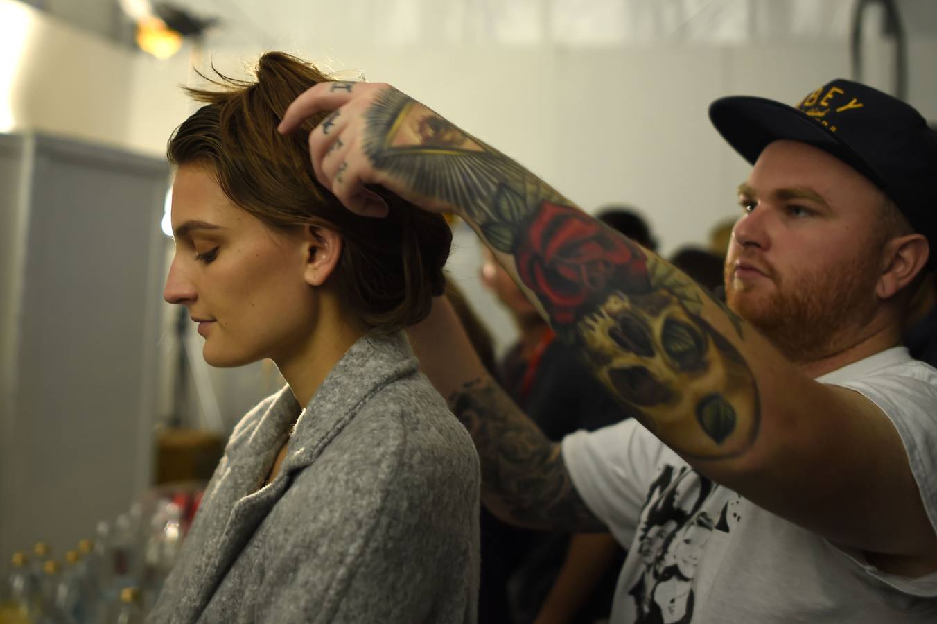 El backstage de las grandes pasarelas