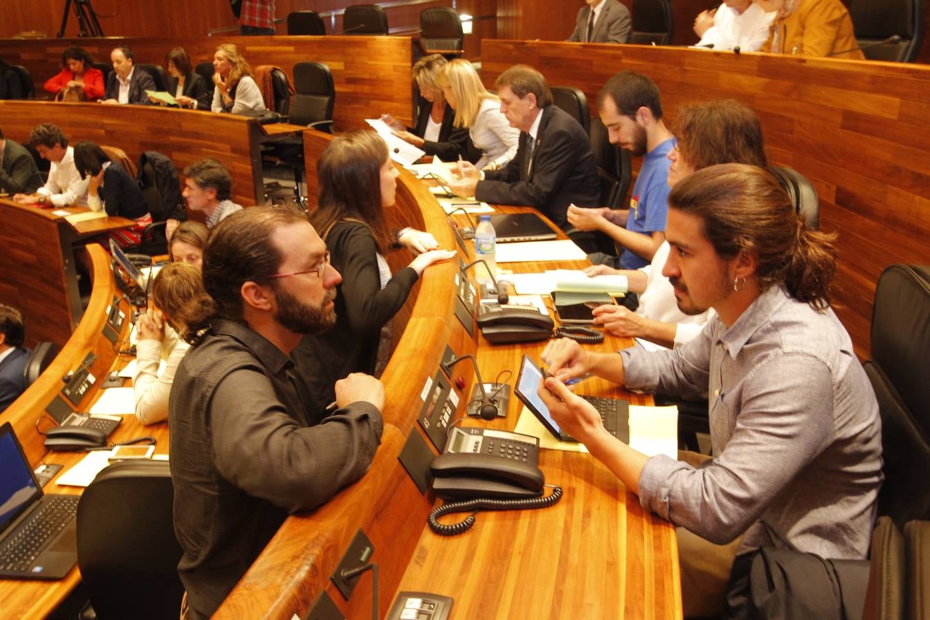 Primer pleno de la legislatura