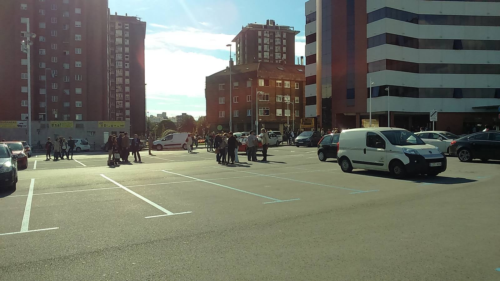 Aviso de bomba en el Palacio de Justicia gijonés