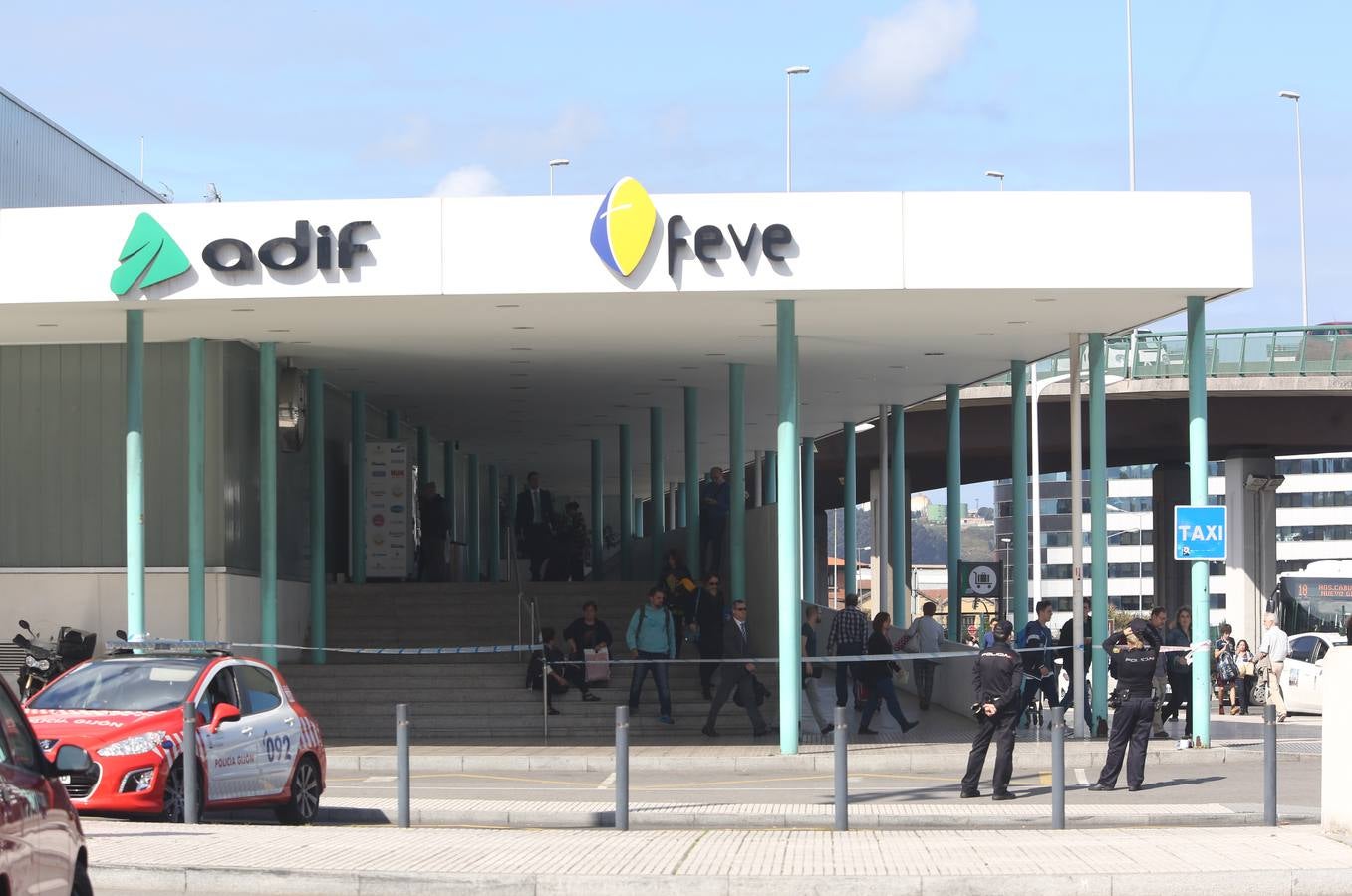 Aviso de bomba en el Palacio de Justicia gijonés