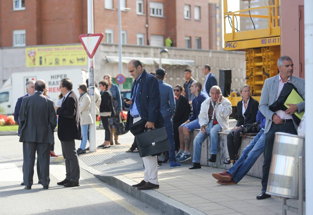 Aviso de bomba en el Palacio de Justicia gijonés