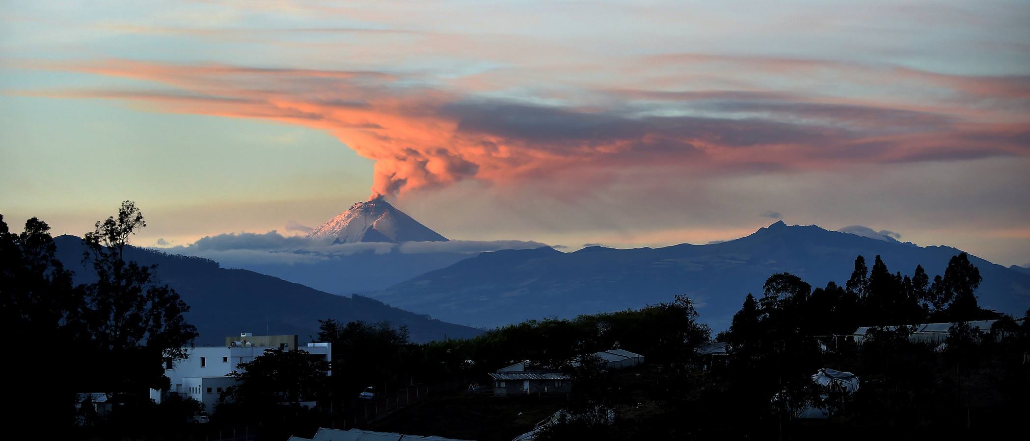 El volcán Cotopaxi