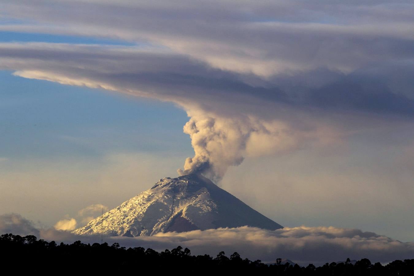 El volcán Cotopaxi