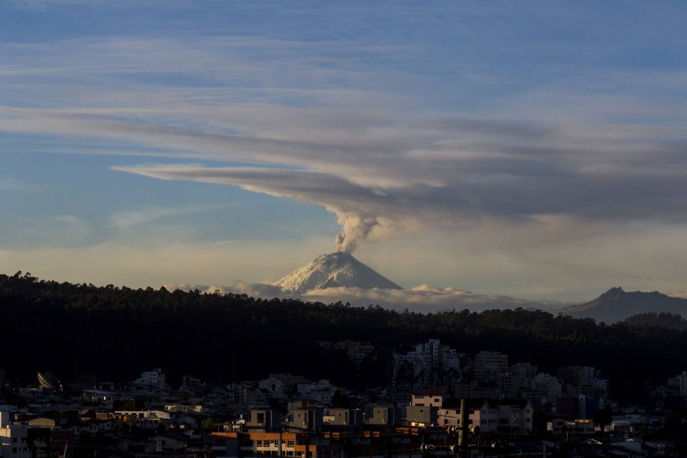 El volcán Cotopaxi