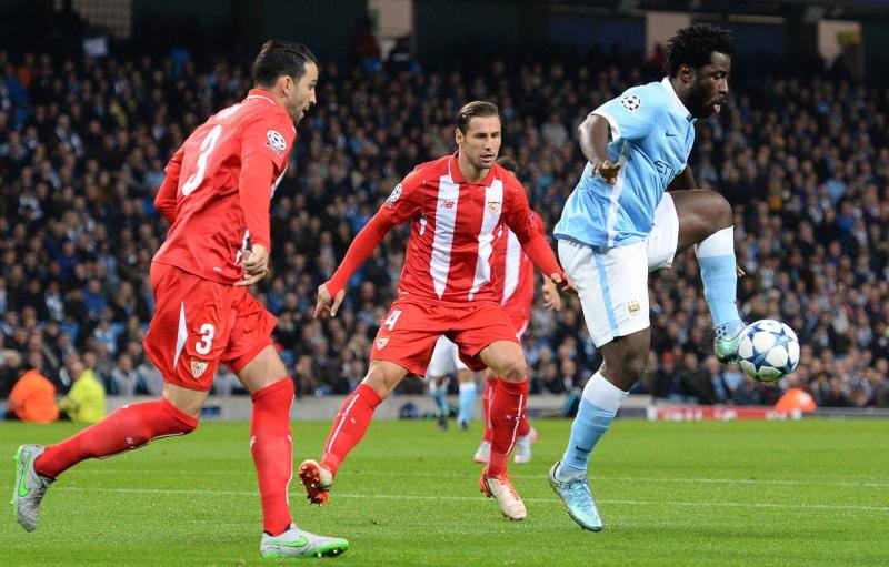 Las mejores imágenes del Manchester City - Sevilla