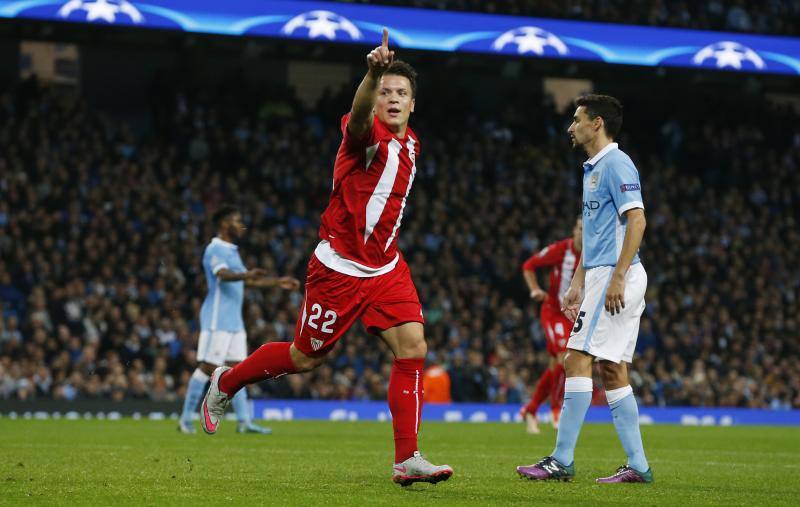 Las mejores imágenes del Manchester City - Sevilla