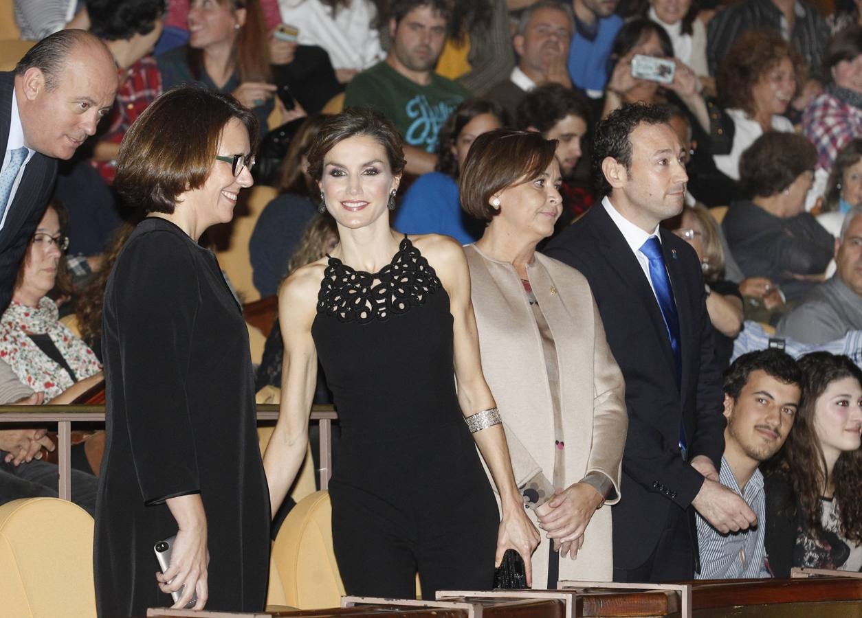 Premios Princesa de Asturias. La Reina y Coppola, ovacionados en Gijón