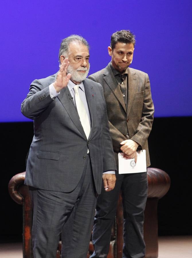 Premios Princesa de Asturias. La Reina y Coppola, ovacionados en Gijón