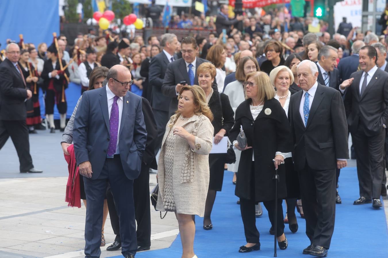 Premios Princesa de Asturias. Alfombra azul