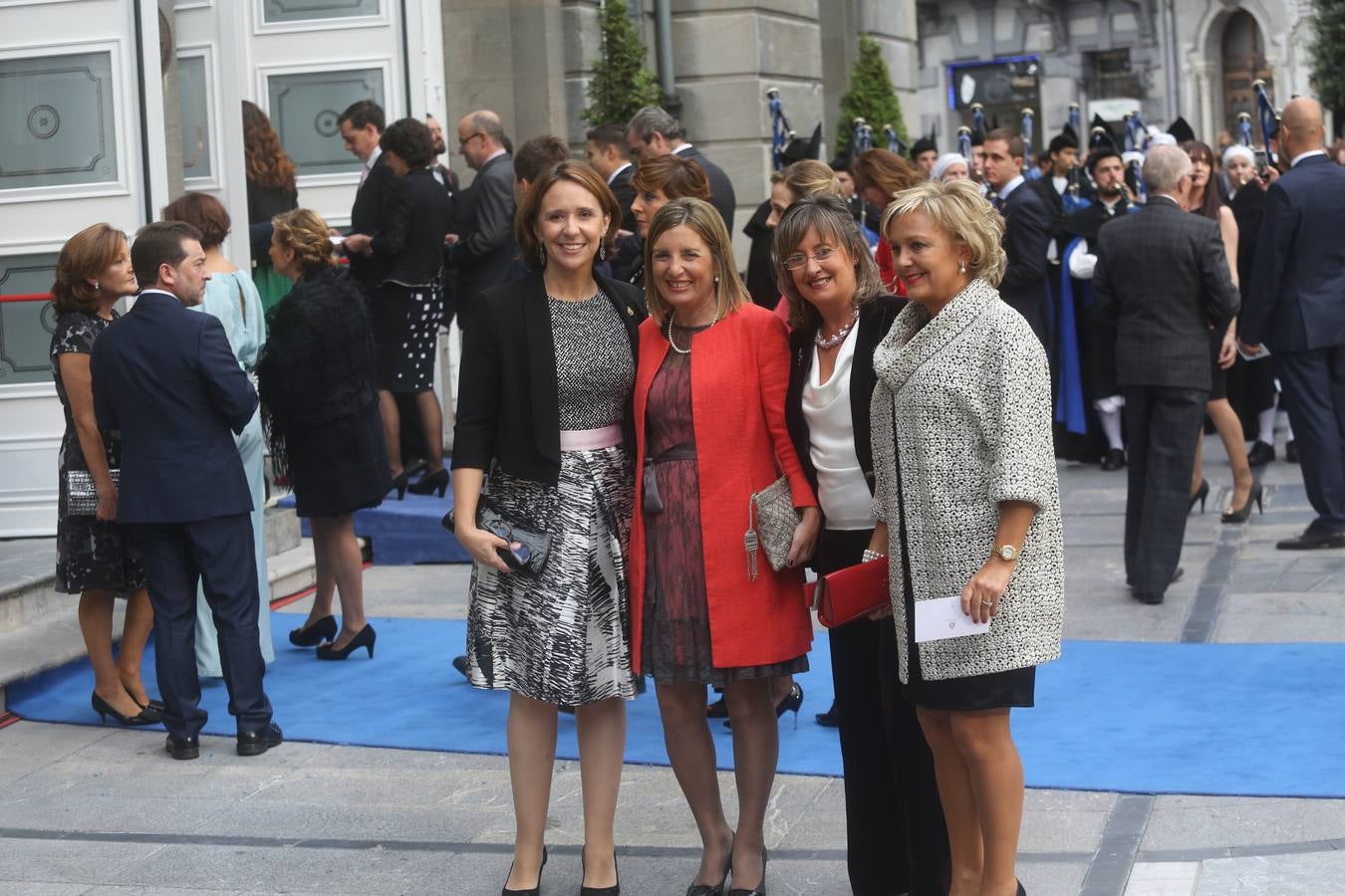 Premios Princesa de Asturias. Alfombra azul