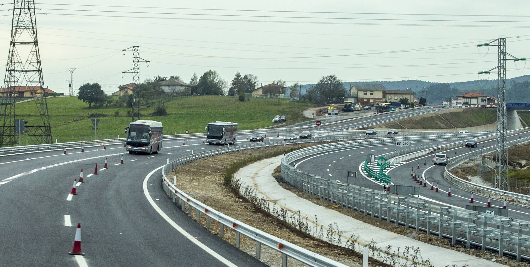 Inauguración de la autovía Solares-Torrelavega