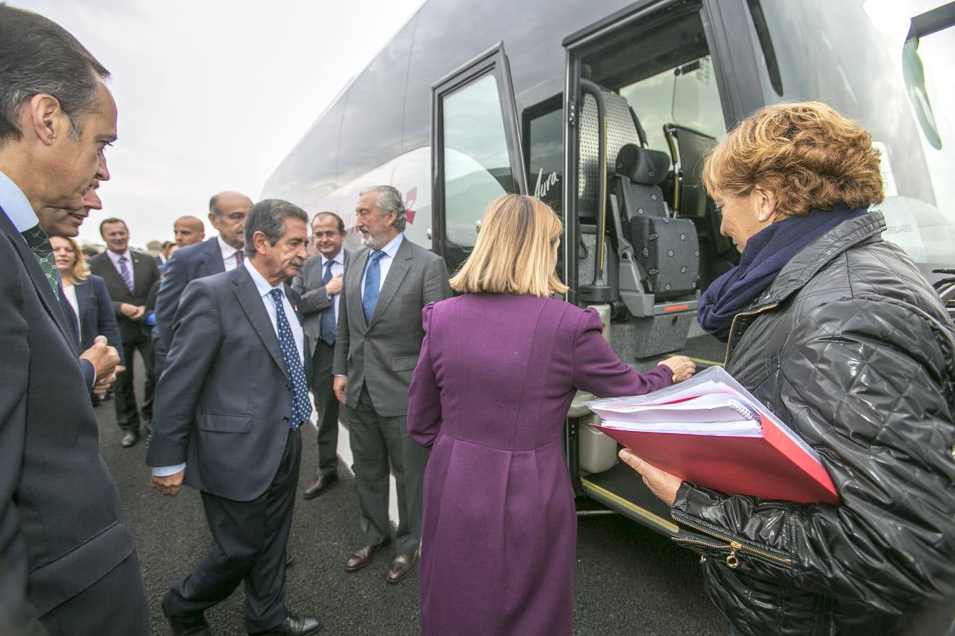 Inauguración de la autovía Solares-Torrelavega
